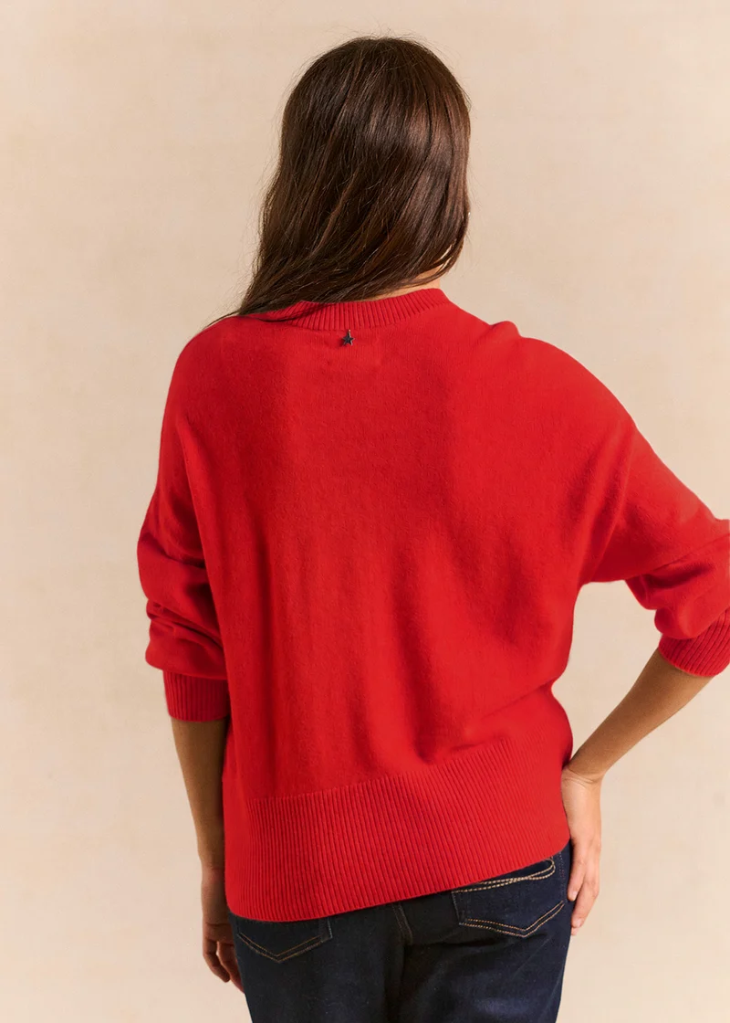 Pull cachemire coupe ample