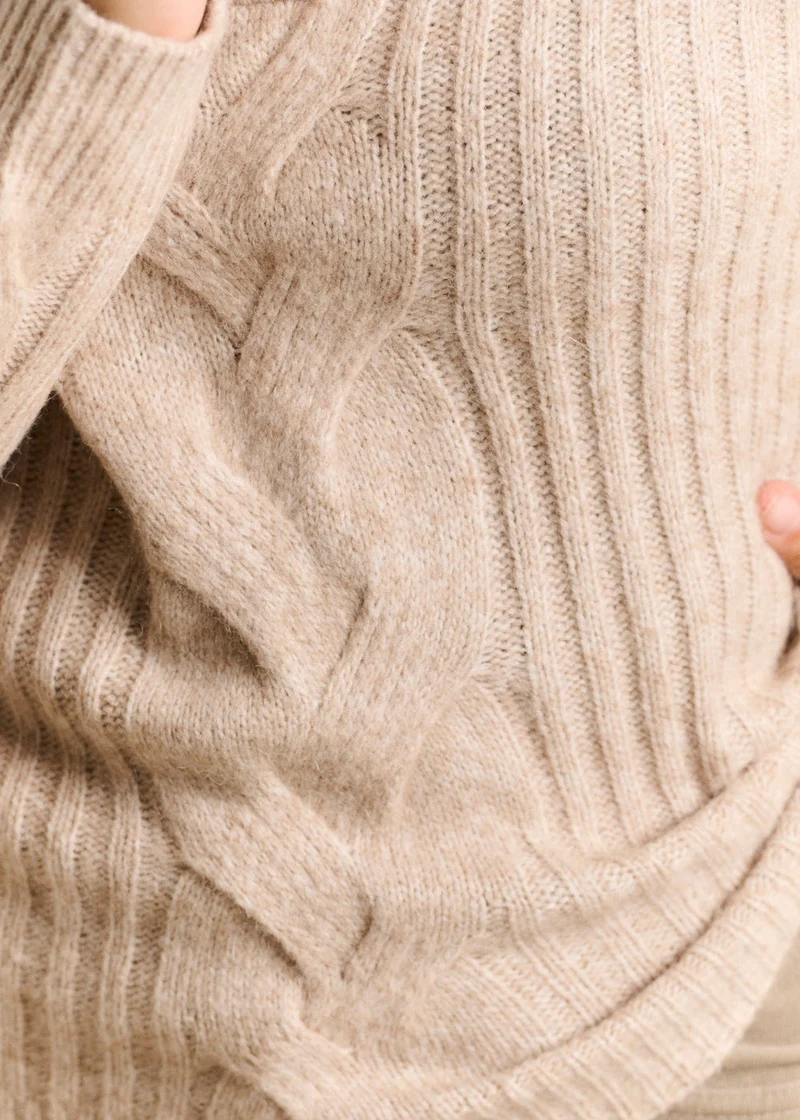 Pull camionneur torsadé
