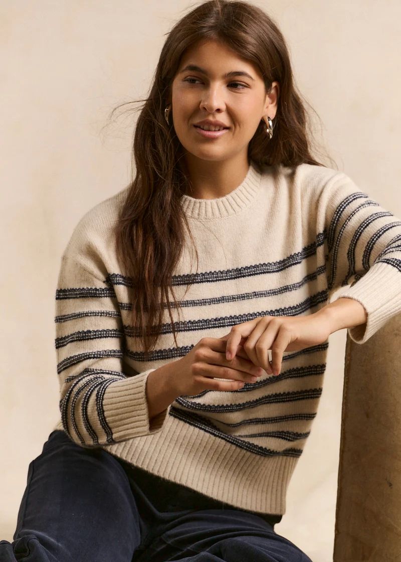 Pull marinière rayé