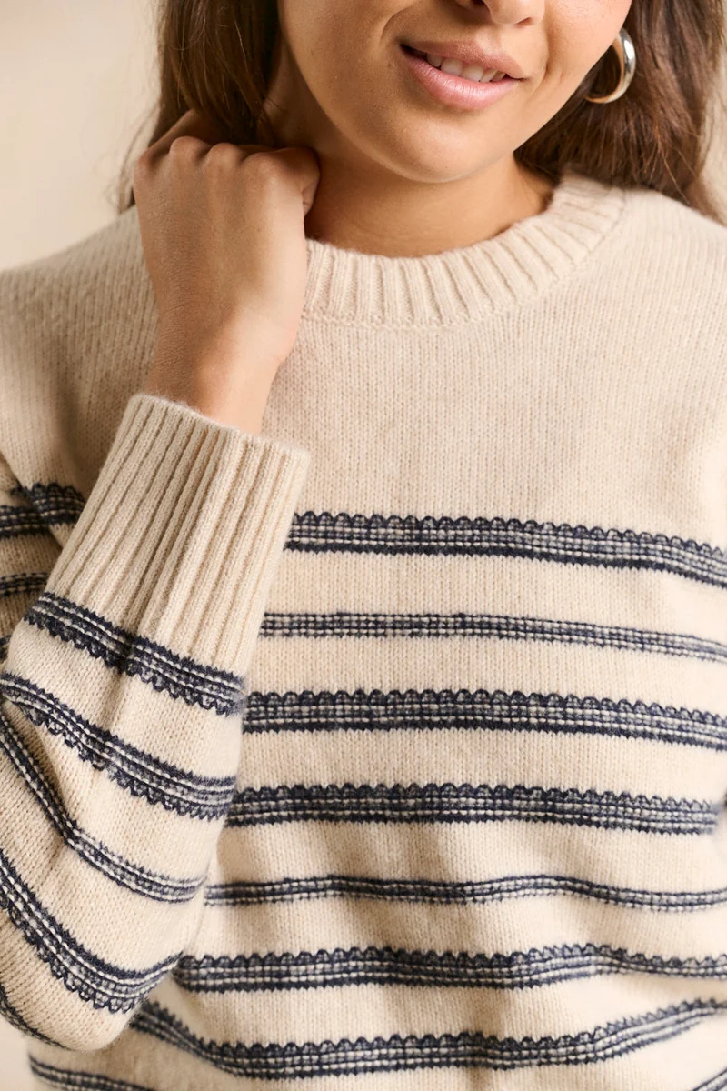 Pull marinière rayé