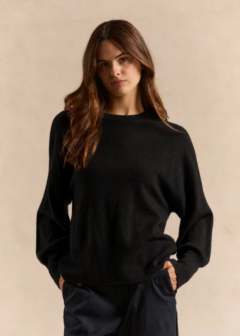 Pull cachemire coupe ample
