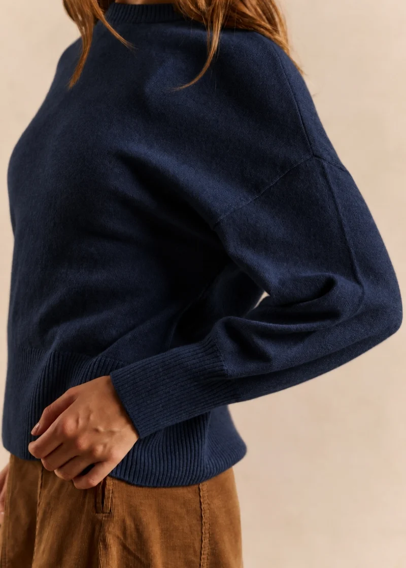 Pull cachemire coupe ample
