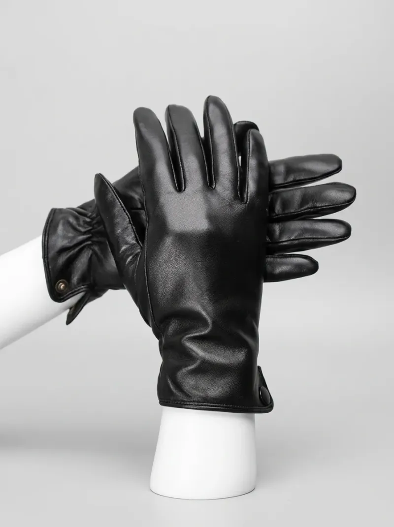 Gant cuir véritable conduite ergonomique luxe homme