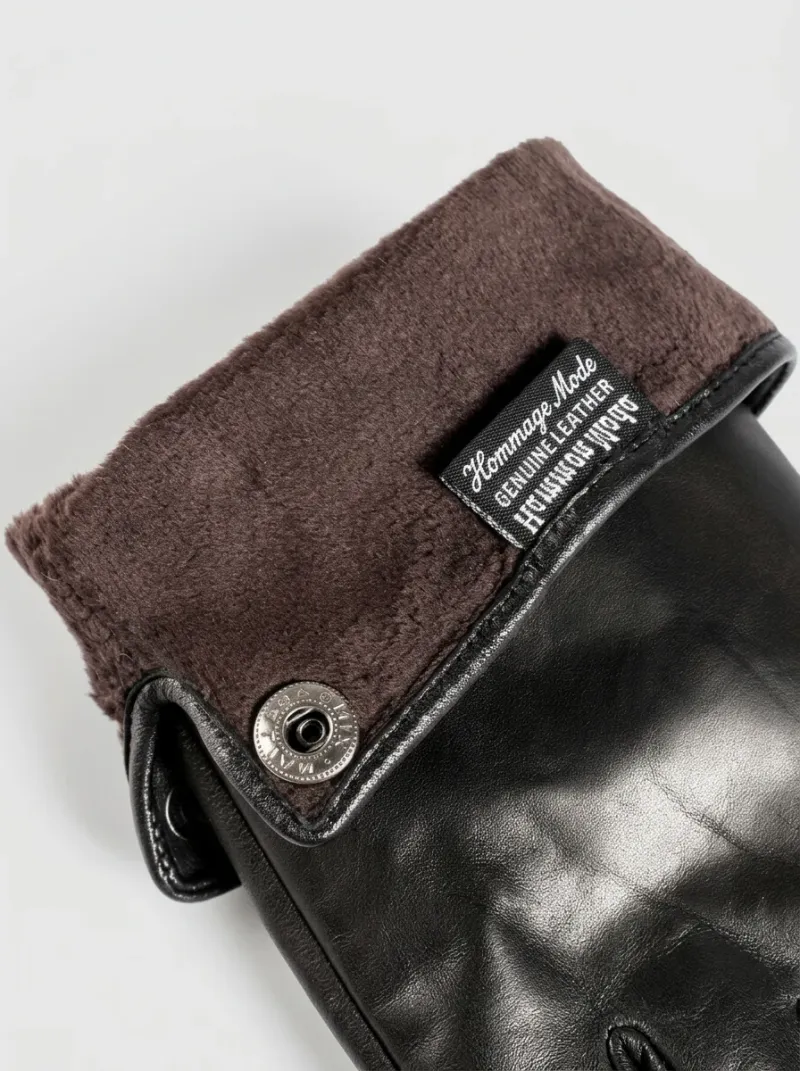 Gant cuir véritable conduite ergonomique luxe homme