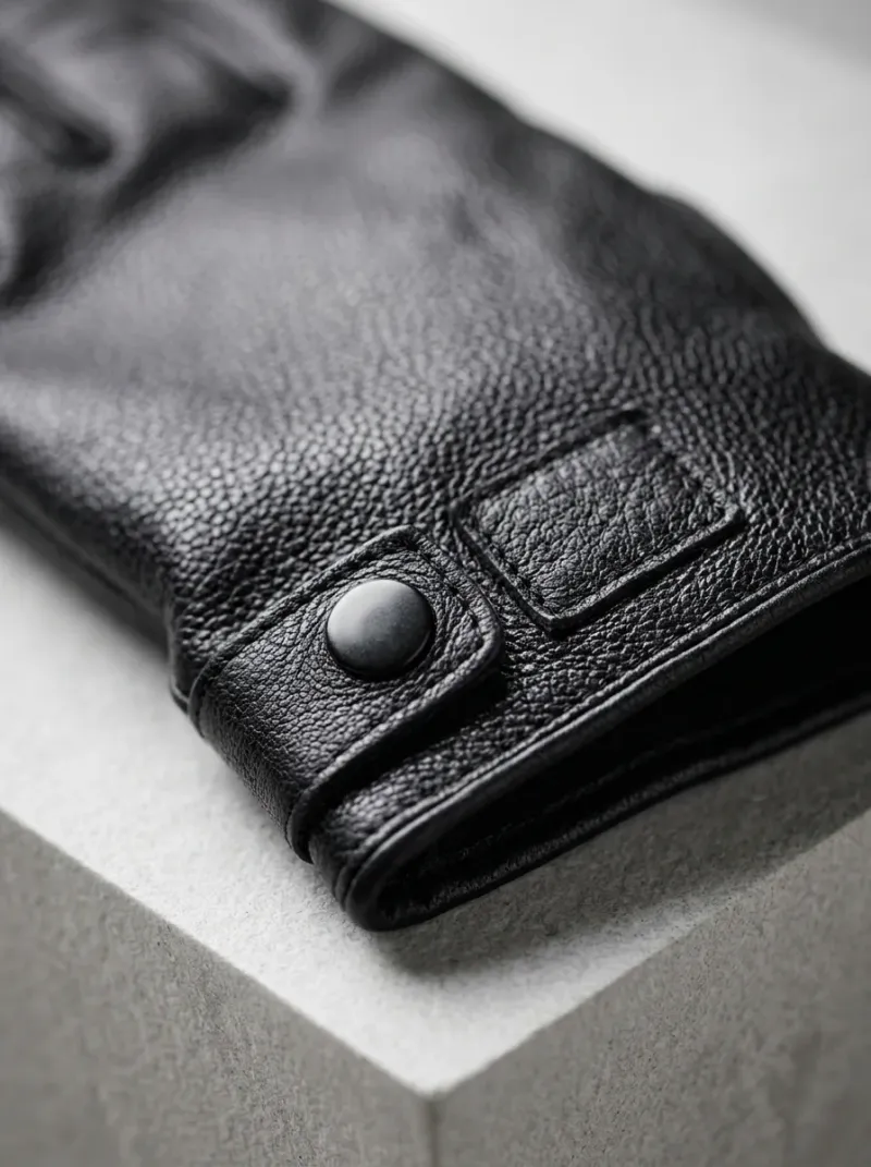 Gant cuir authentique isolation thermique quotidien