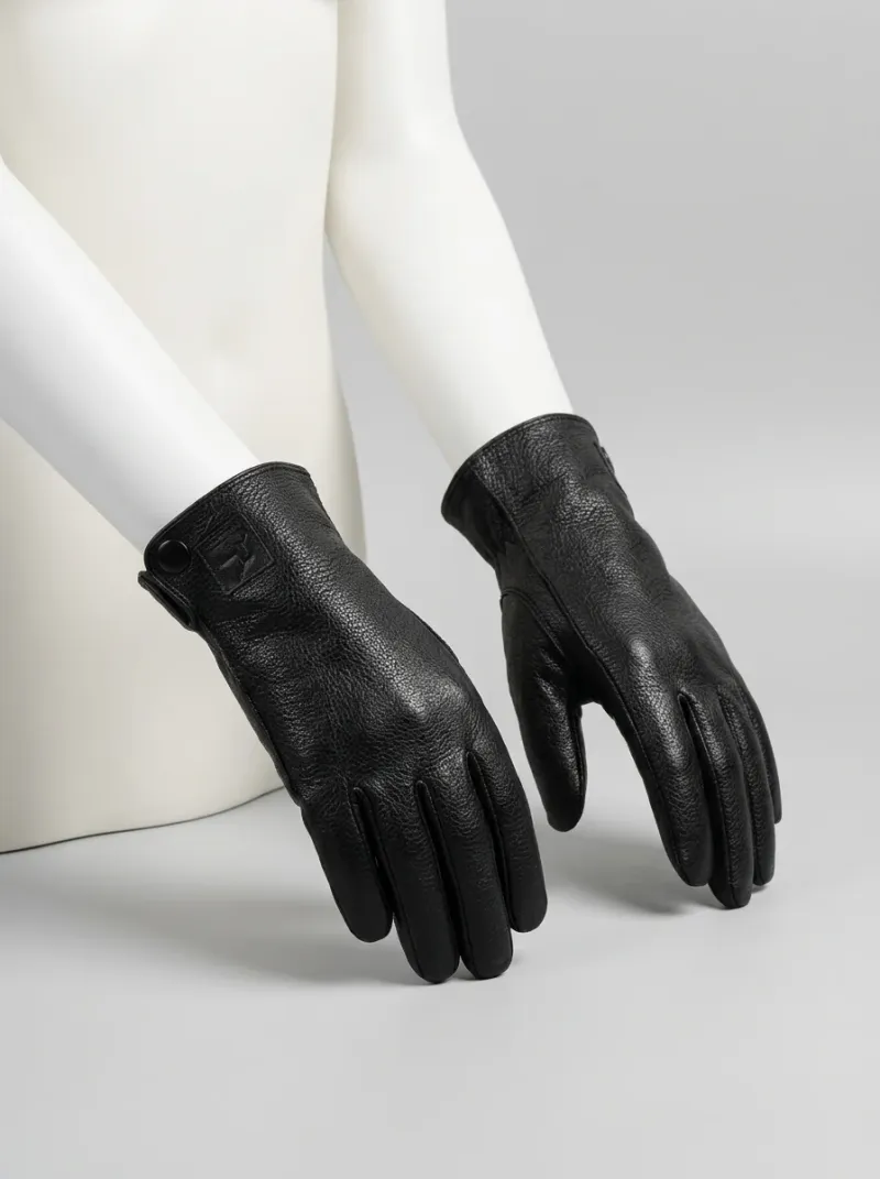 Gant cuir authentique isolation thermique quotidien