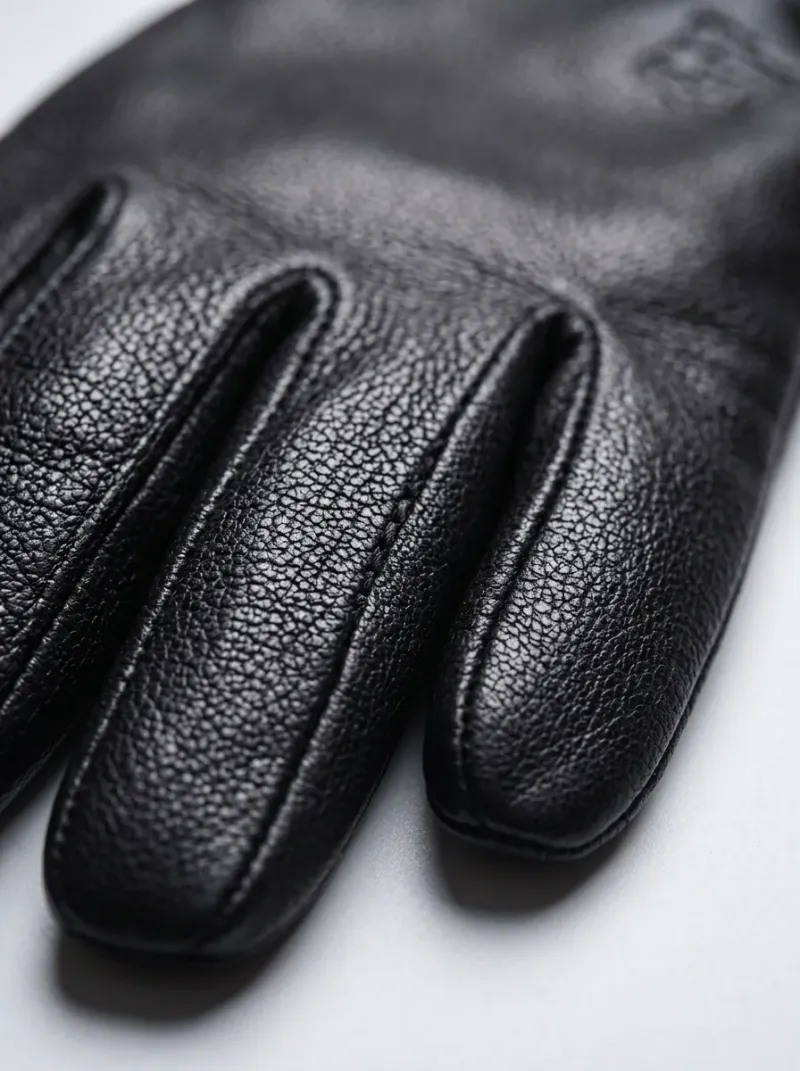 Gant cuir pilote homme conduite hivernale isolant