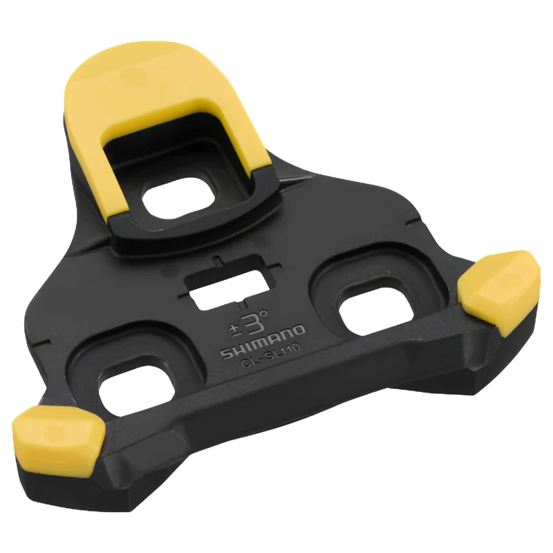 Cales Shimano SPD-SLR jaune CL-SL110 - 6 degrés