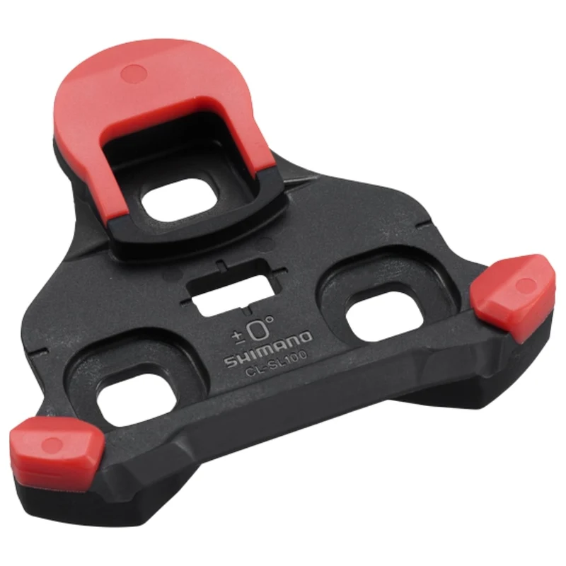 Cales Shimano SPD-SLR rouge CL-SL100 - 0 degré