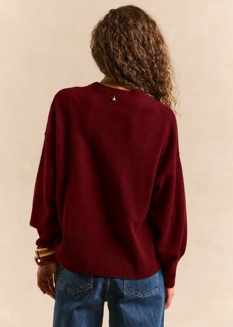 Pull cachemire coupe ample