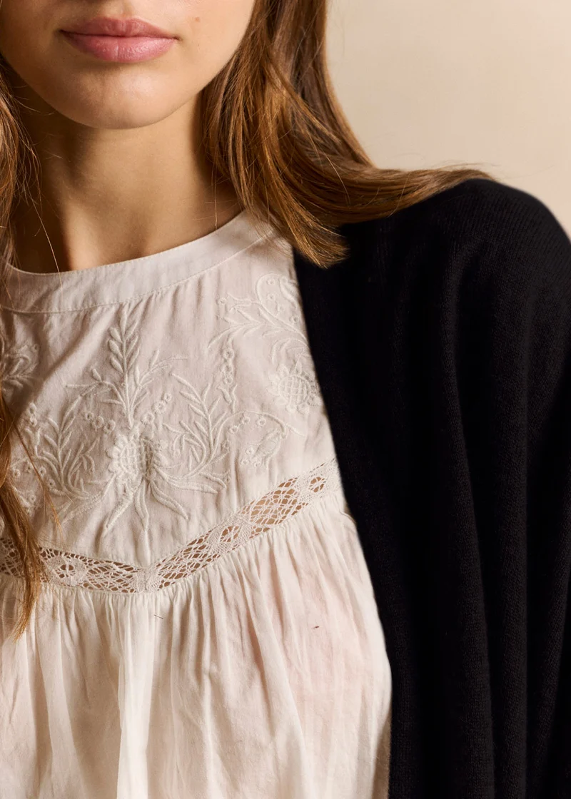 Cardigan oversize en cachemire