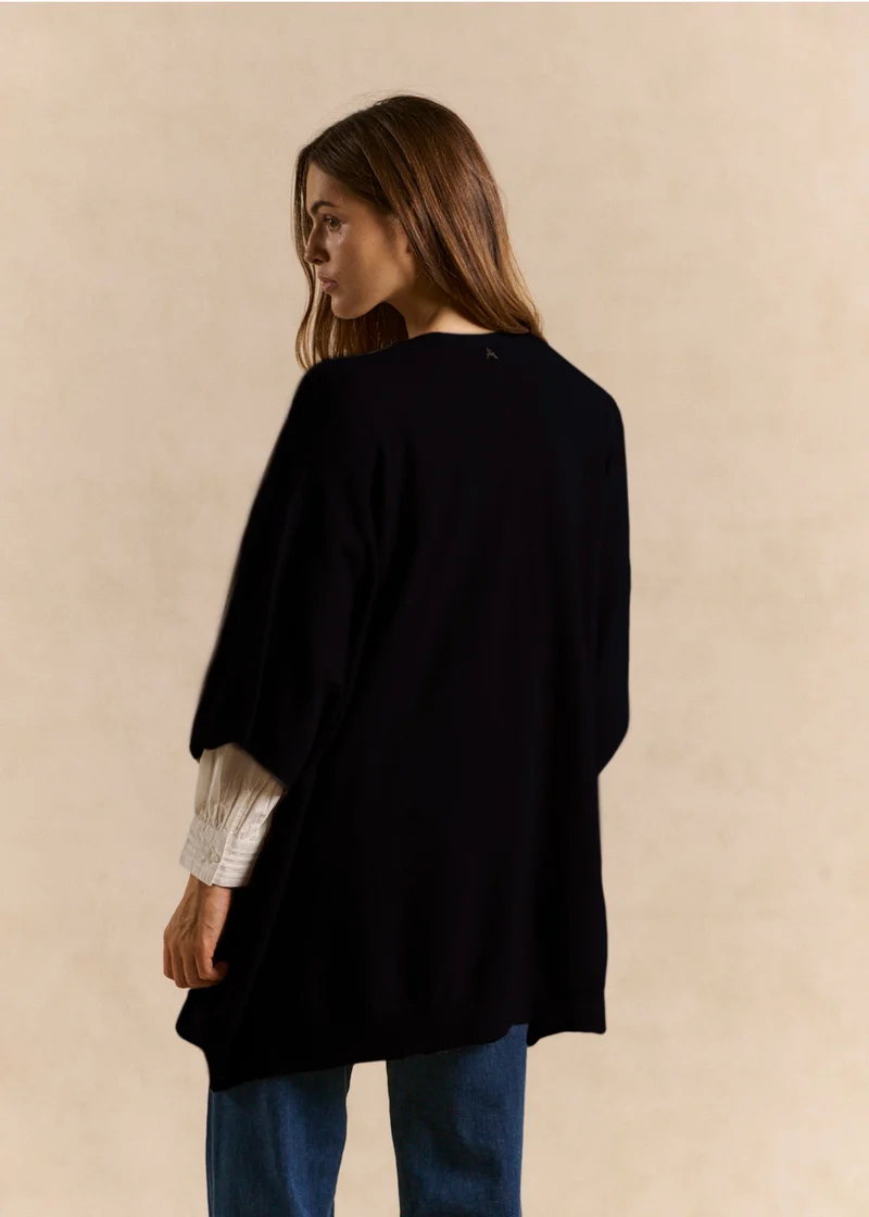 Cardigan oversize en cachemire