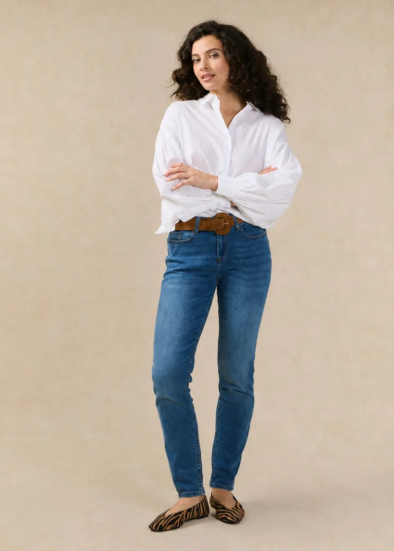 Jean slim cinq poches
