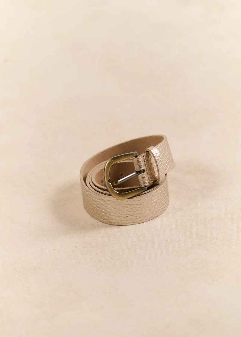 Ceinture fine irisée