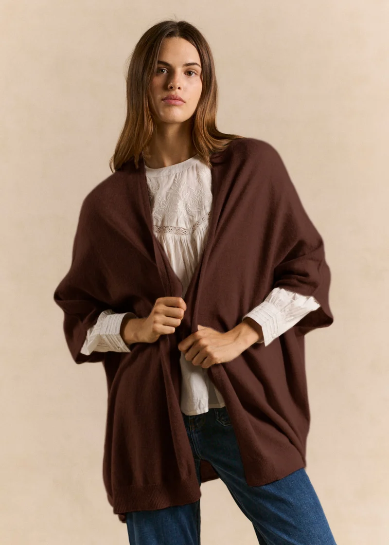 Cardigan oversize en cachemire