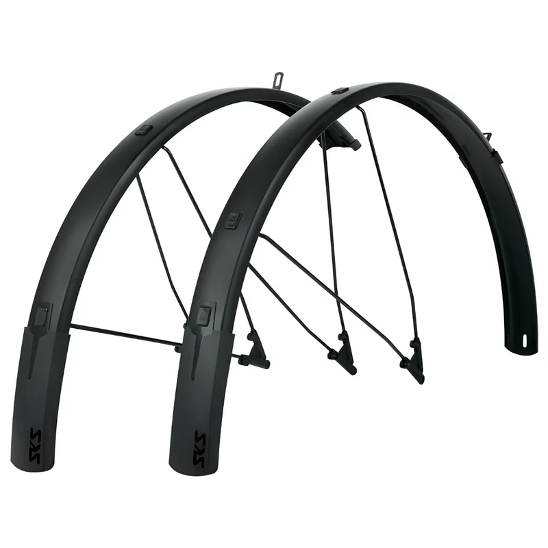 Ensemble de garde-boues SKS Bluemels 56mm 700 x 38/47 Noir mat