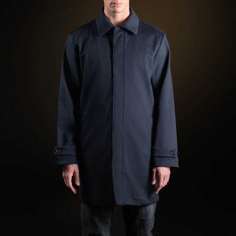 Navy Blue Trench