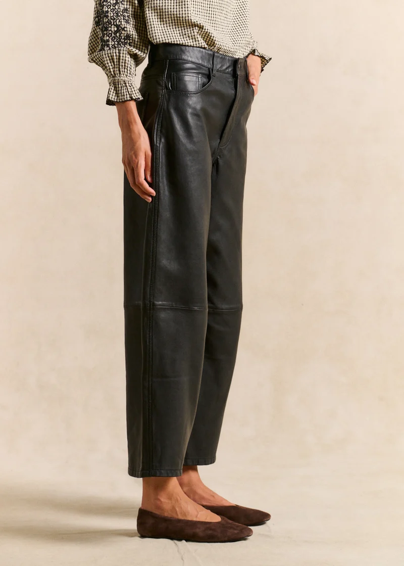 Pantalon en cuir