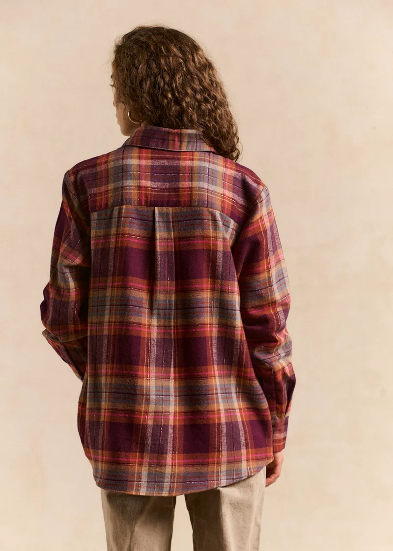 Chemise à carreaux