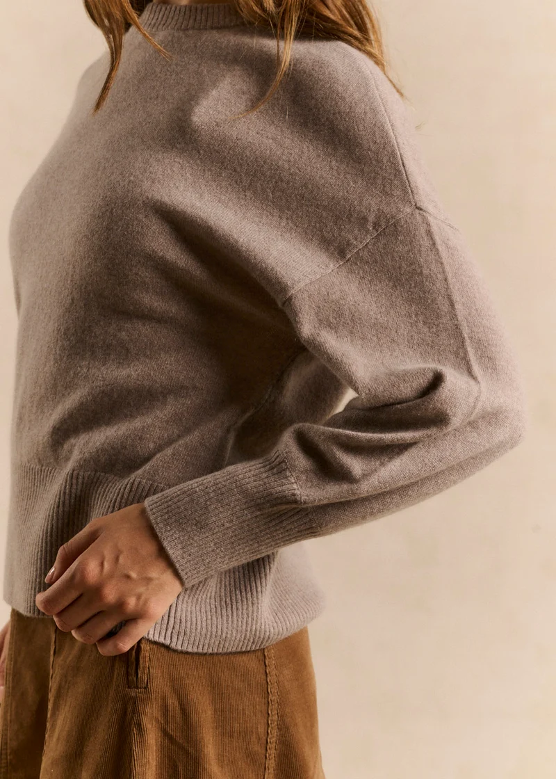 Pull cachemire coupe ample