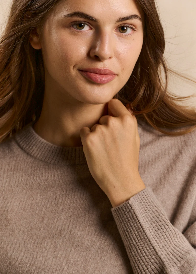 Pull cachemire coupe ample