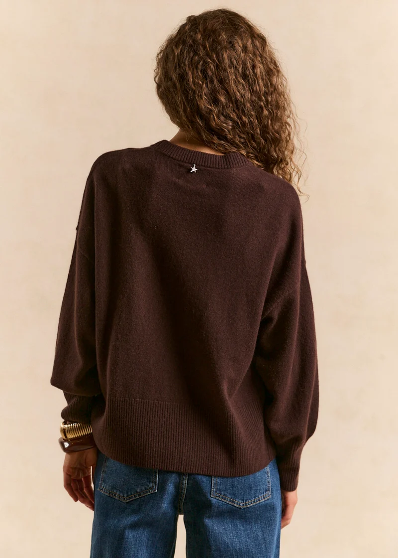 Pull cachemire coupe ample