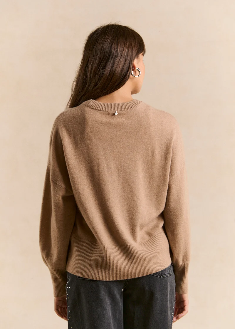 Pull cachemire coupe ample