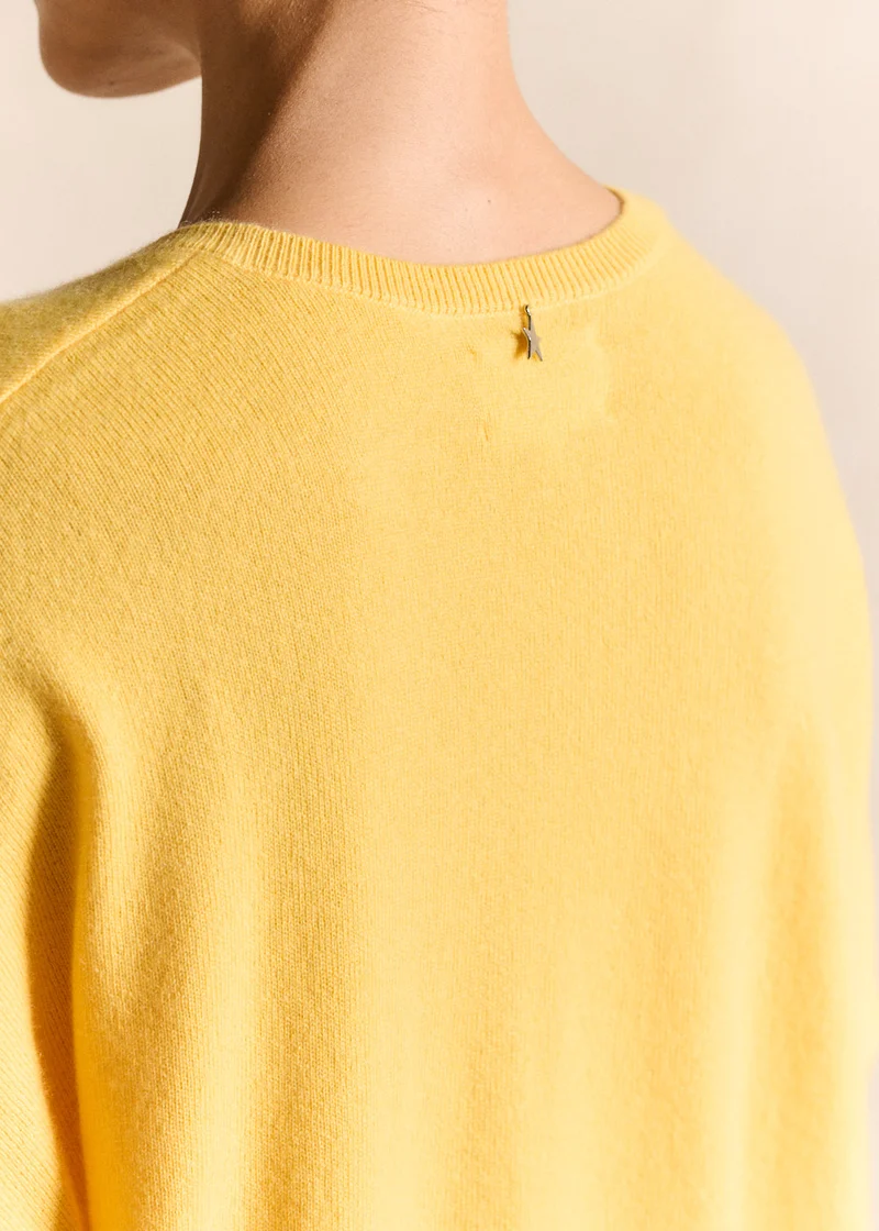Pull cachemire col V ample