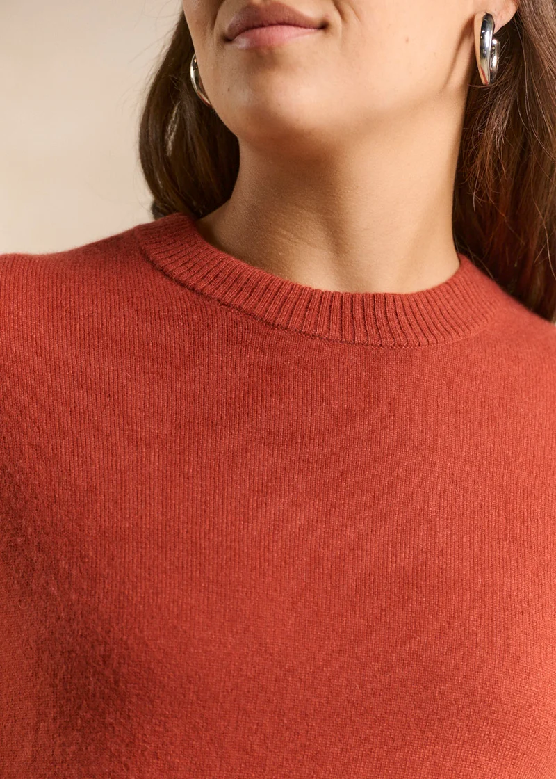 Pull cachemire coupe ample