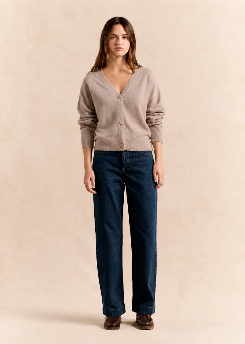 Jean boyfriend taille basse