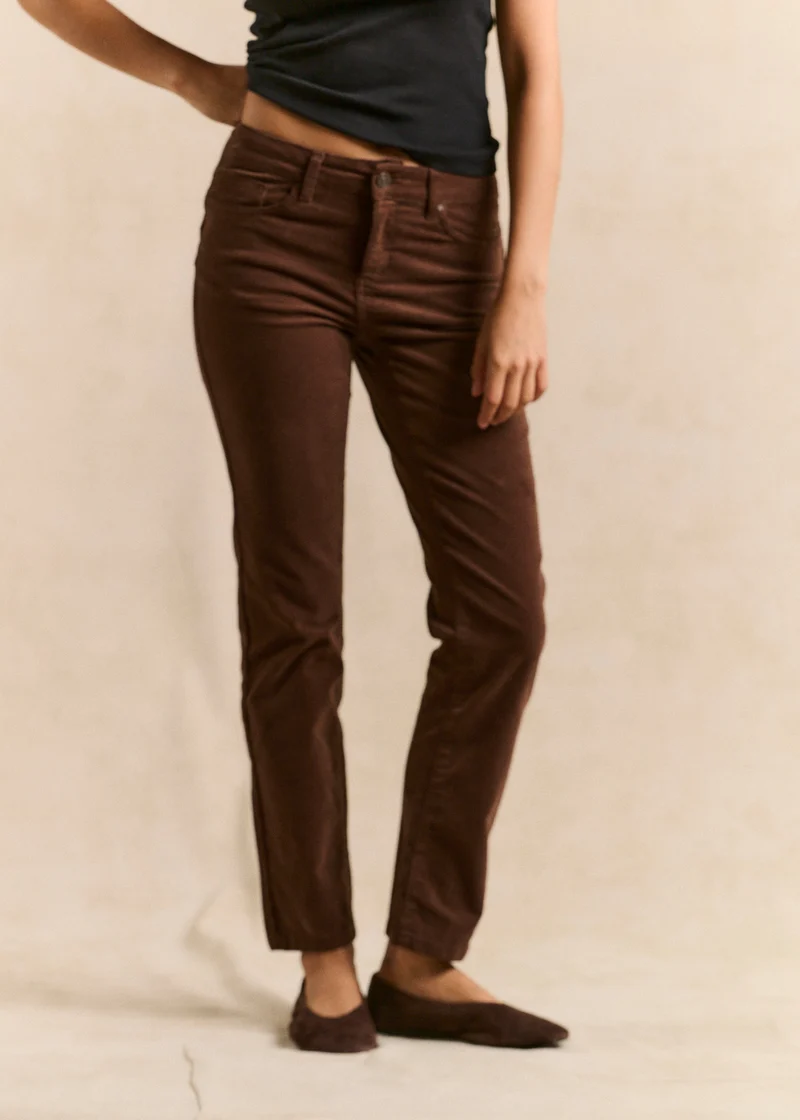 Pantalon en velours