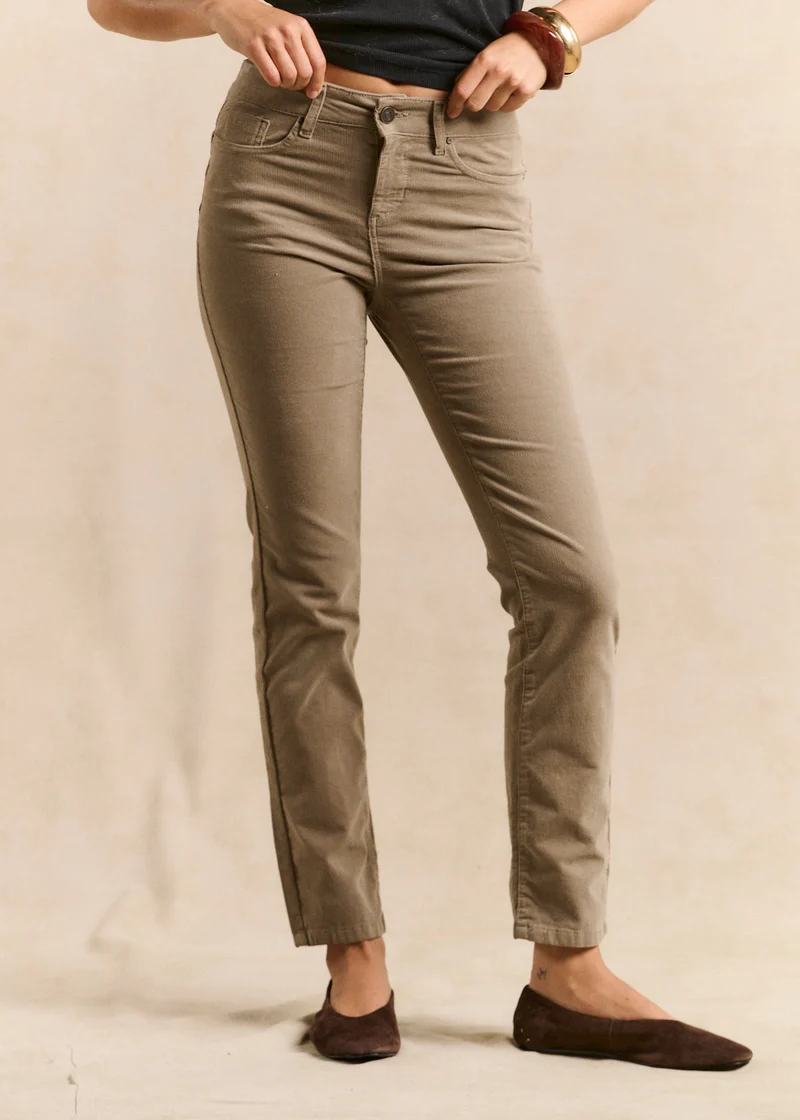 Pantalon en velours