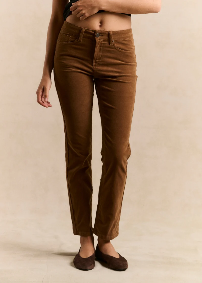 Pantalon en velours