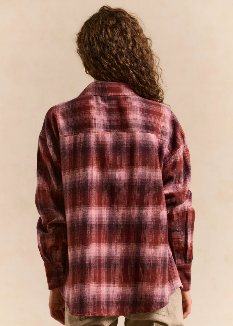 Chemise à carreaux