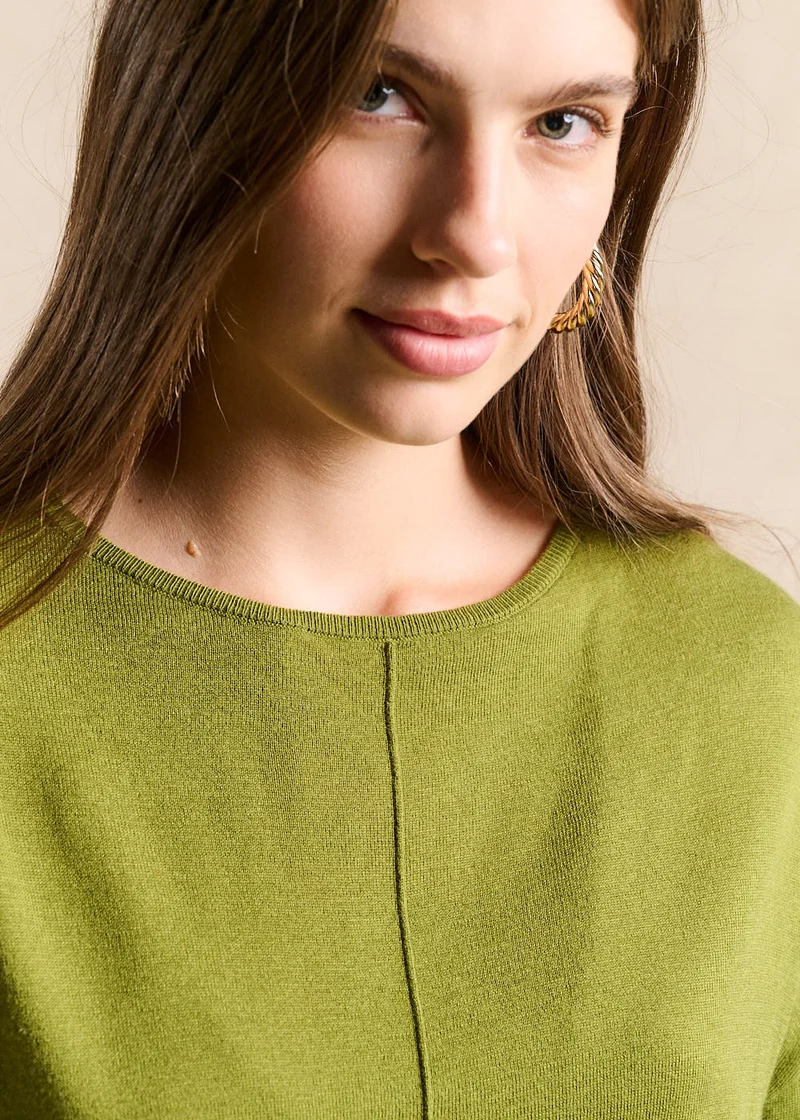 Pull col bateau oversize