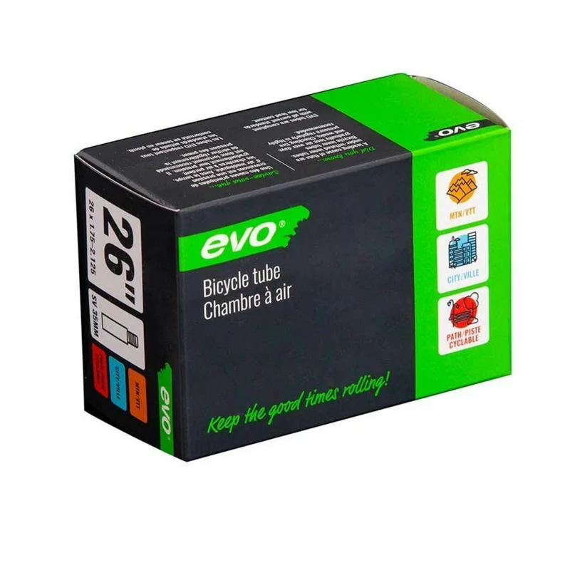 Evo, inner tube, schrader, 32mm, 29x2.0-2.4