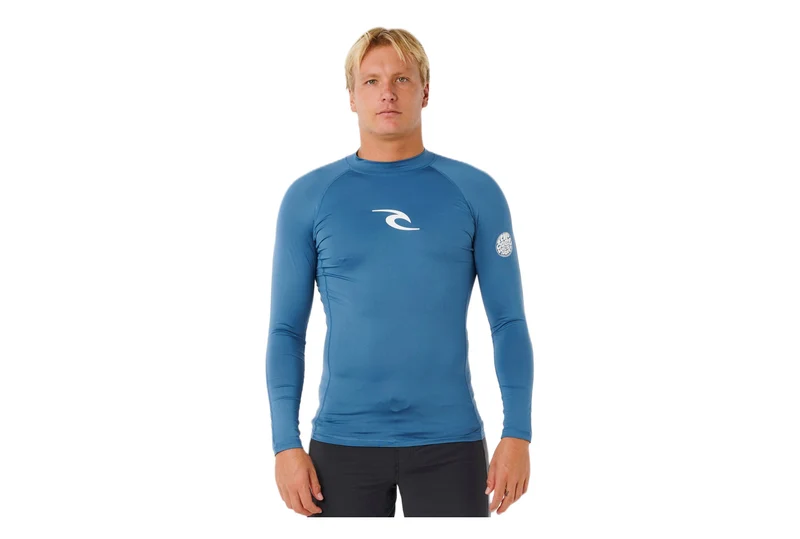RASHGUARD WAVES UPF PERF LS