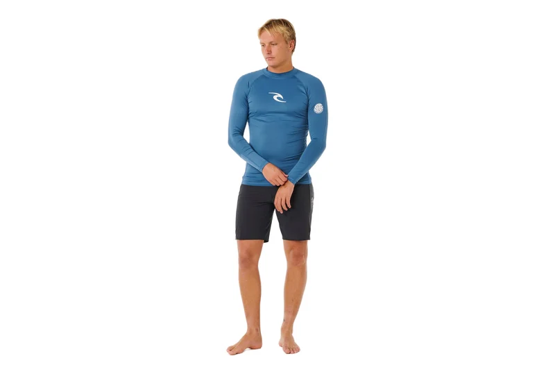 RASHGUARD WAVES UPF PERF LS