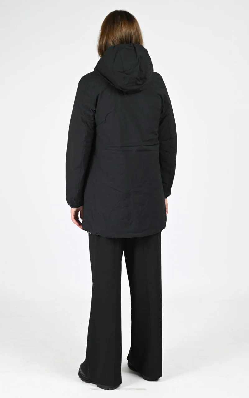 Parka Sophie Thermo réversible noir