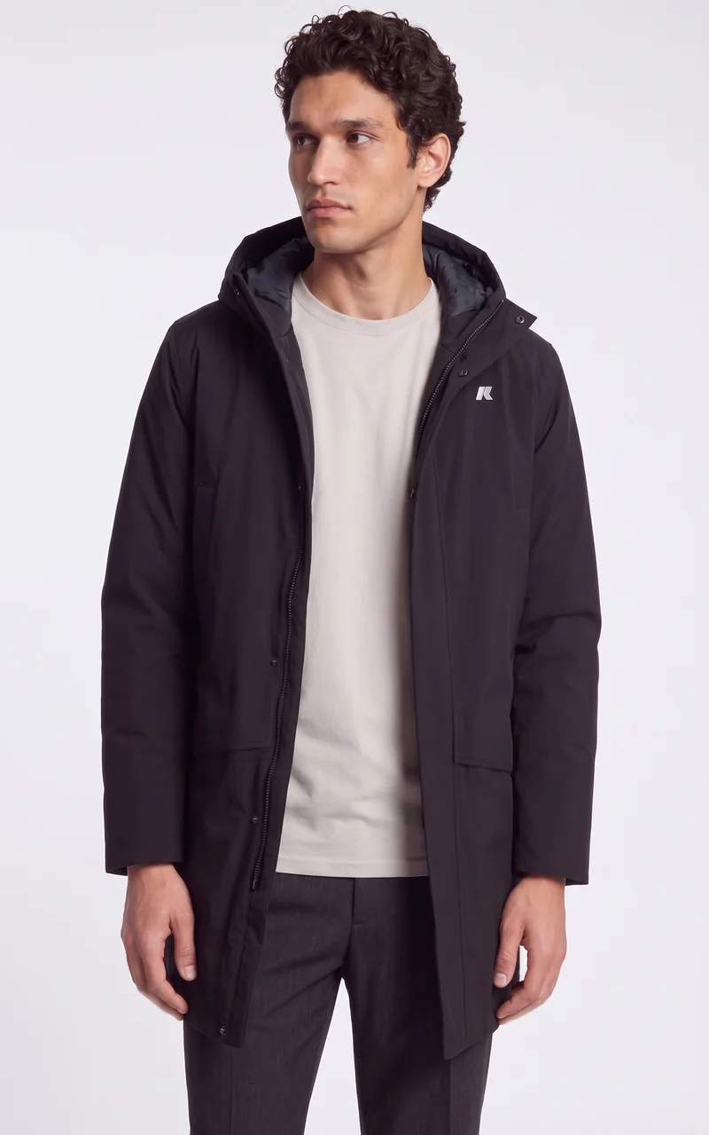 Parka Jarno Twill Marmotta noir
