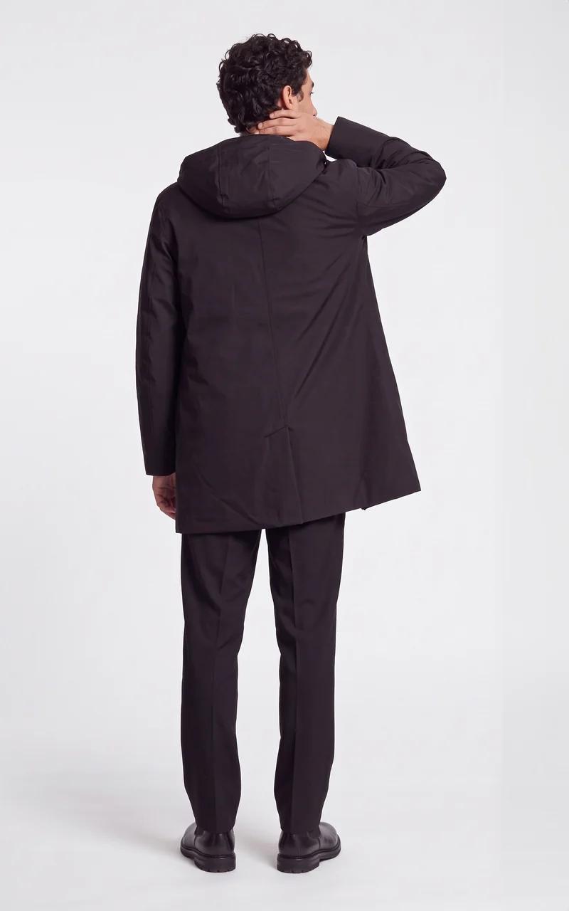 Parka Jarno Twill Marmotta noir