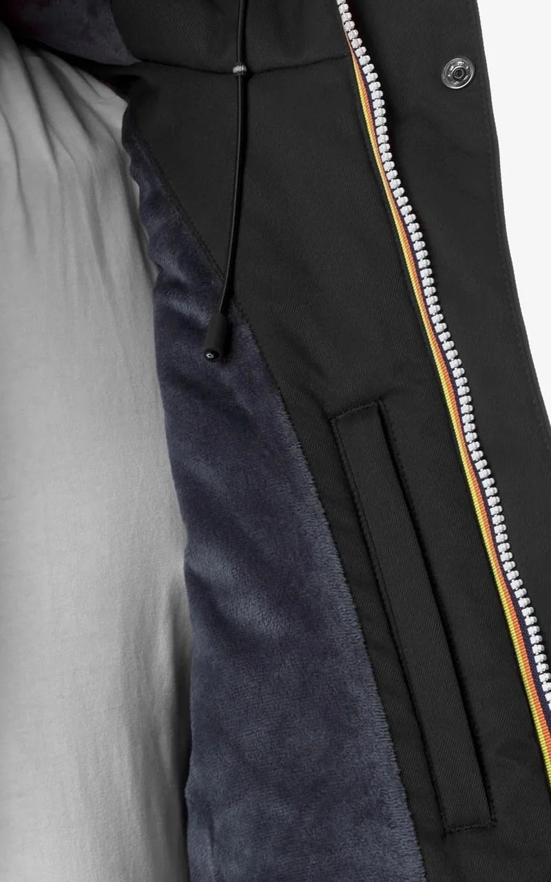 Parka Jarno Twill Marmotta noir