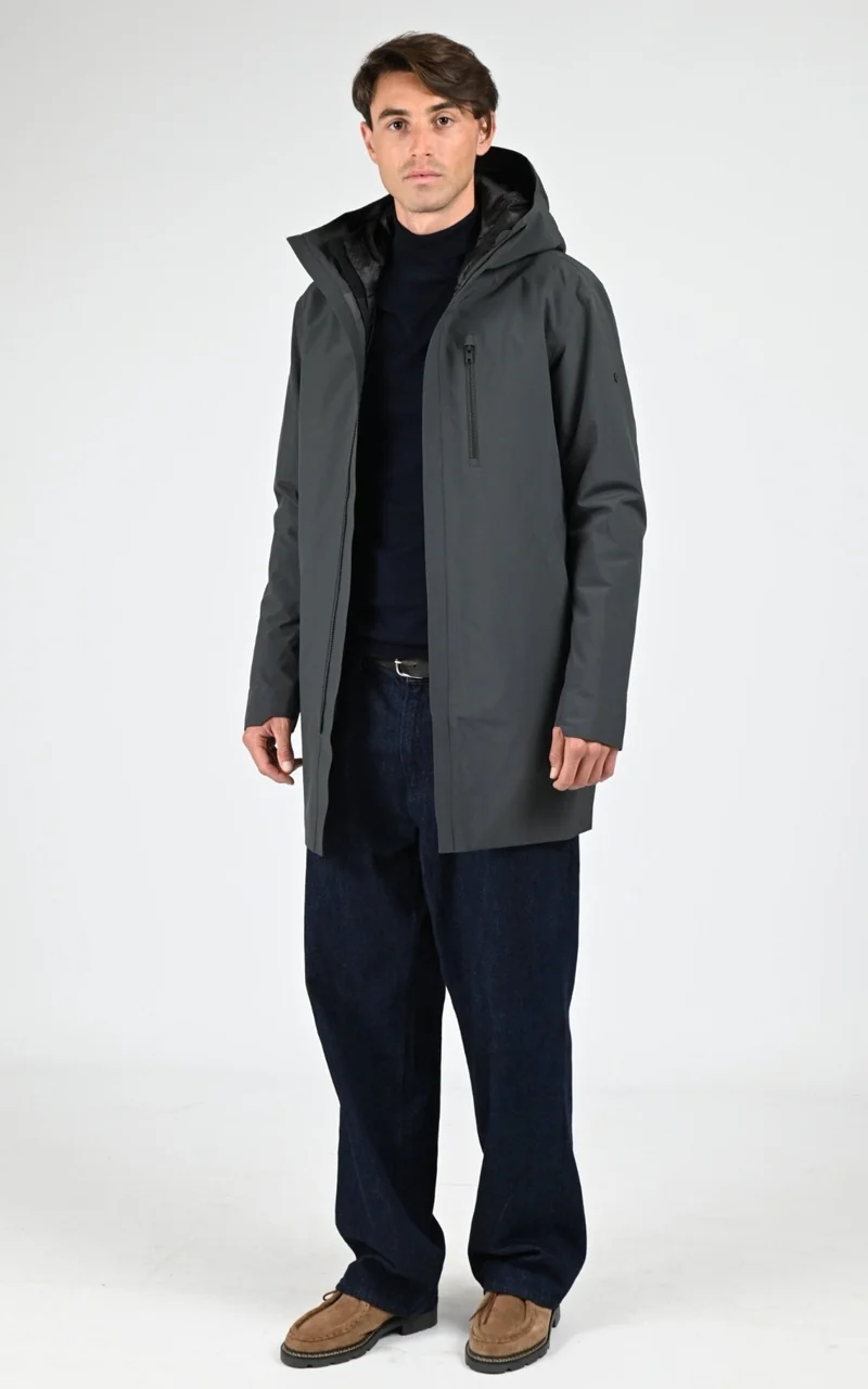 Parka 3 en 1 Urban II gris