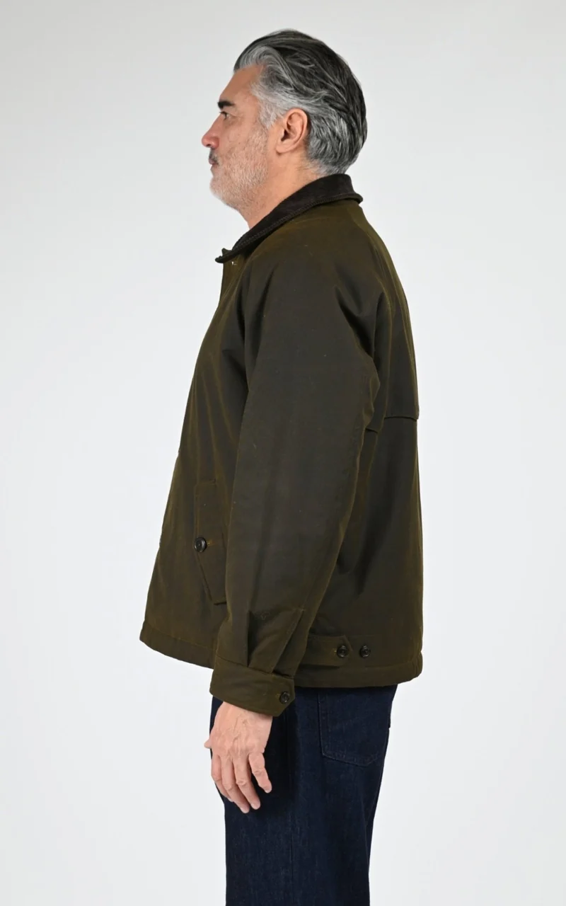 Veste Deck cirée vert
