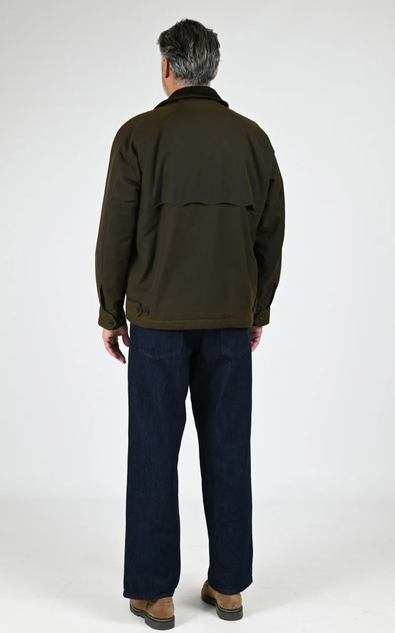 Veste Deck cirée vert