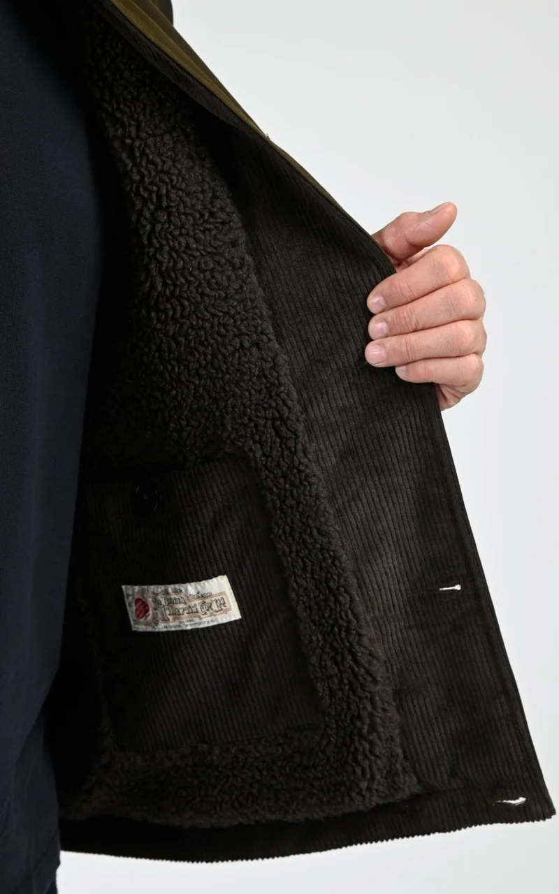 Veste Deck cirée vert