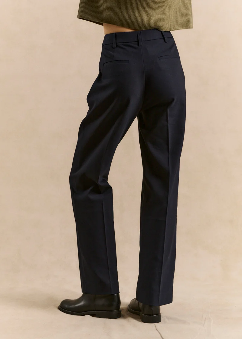 Pantalon tailleur droit