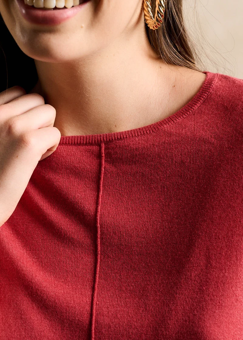 Pull col bateau oversize