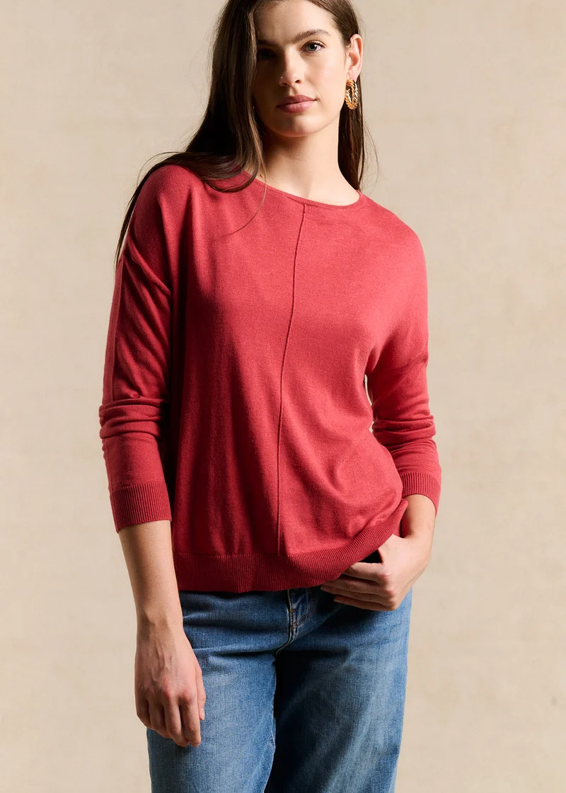 Pull col bateau oversize