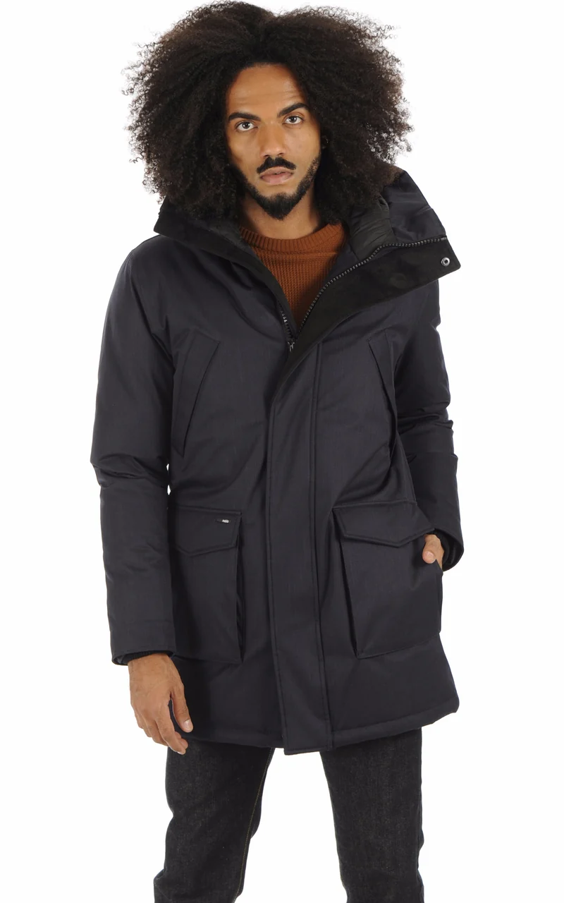 Parka Travis bleu marine